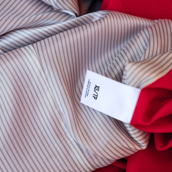 Express Tie Sleeve Boyfriend Blazer - Picture 8 of 11